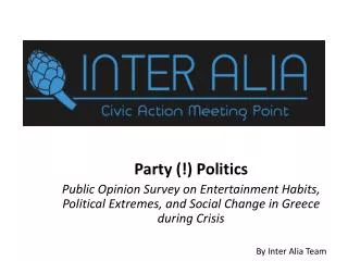 Party (!) Politics