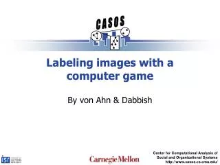 Labeling images with a computer game