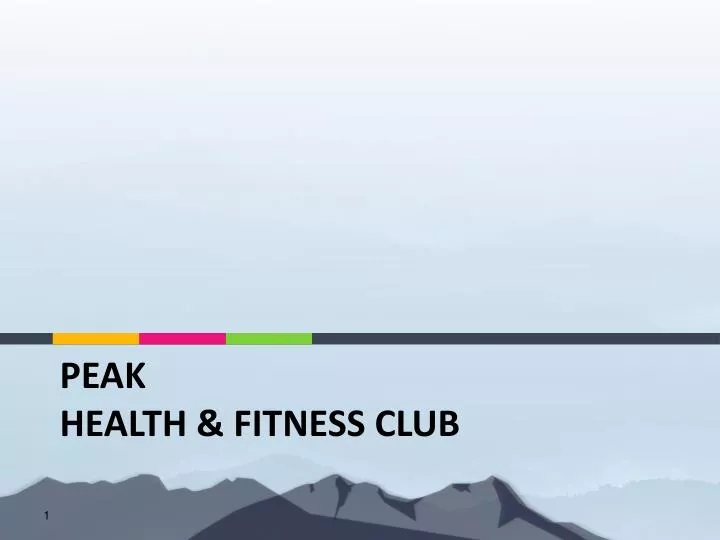 peak health fitness club