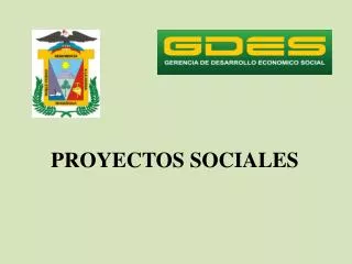 proyectos sociales