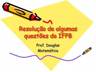 resolu o de algumas quest es do ifpb