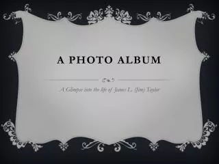 A Photo Album