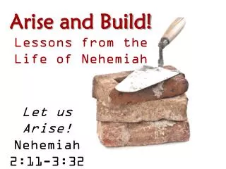 Arise and Build!