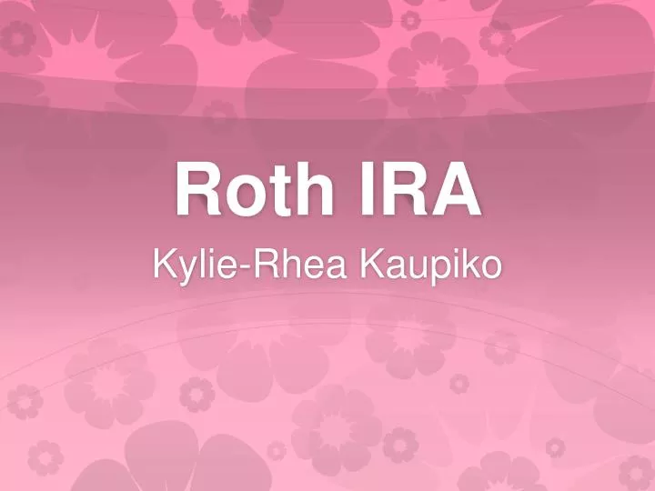 roth ira