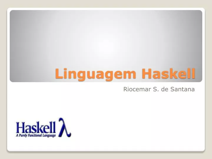 linguagem haskell