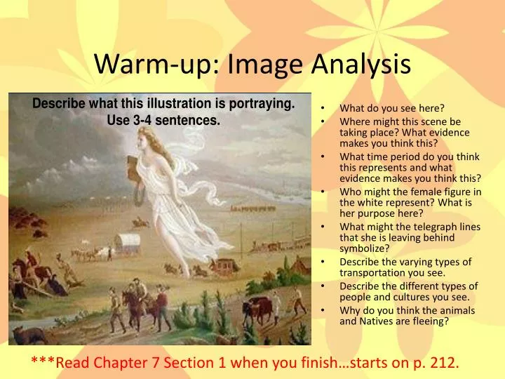 warm up image analysis