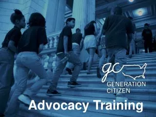 Advocacy Training