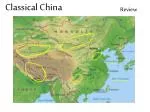 Classical China - slide 1
