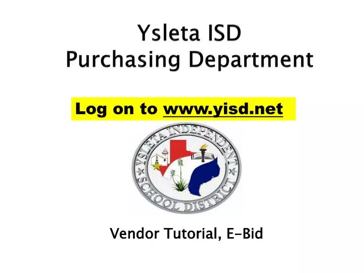 ysleta isd purchasing department