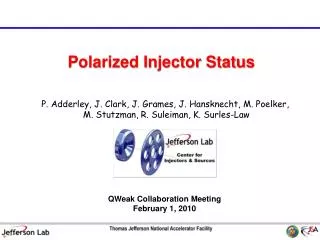 Polarized Injector Status