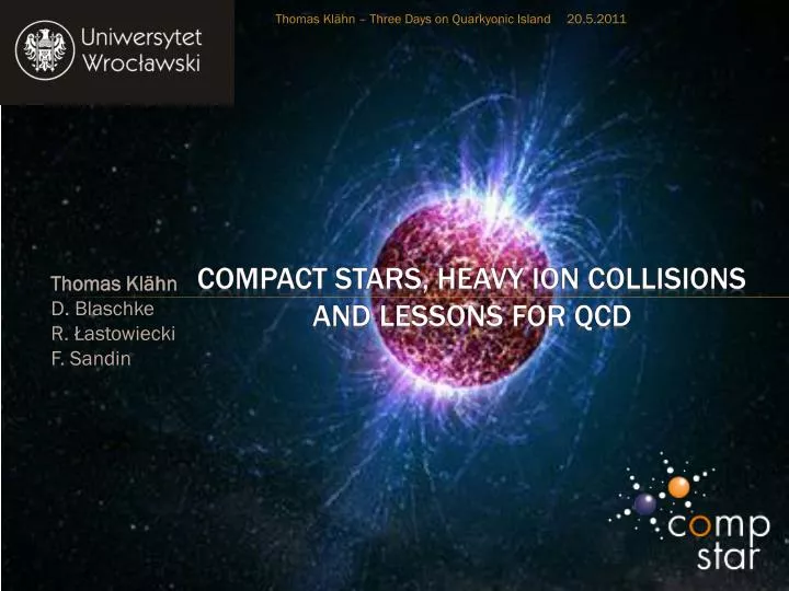 compact stars heavy ion collisions and lessons for qcd