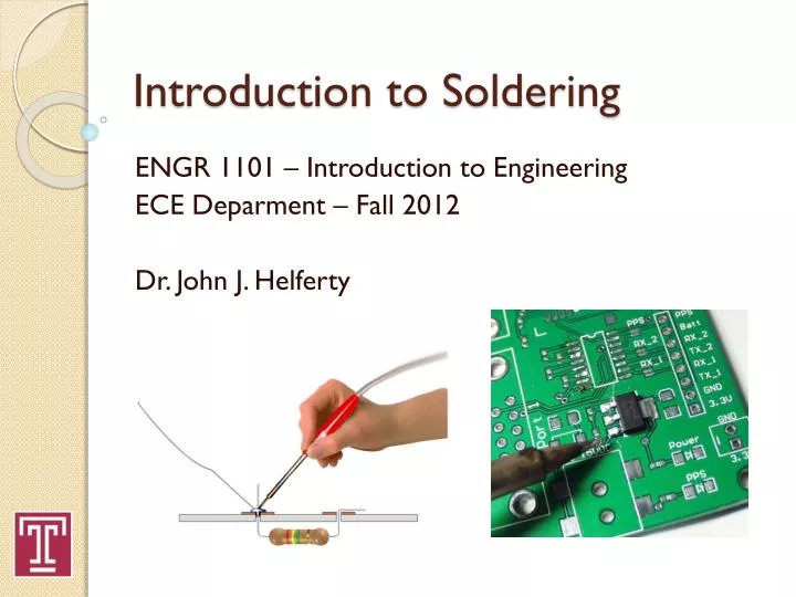 introduction to soldering