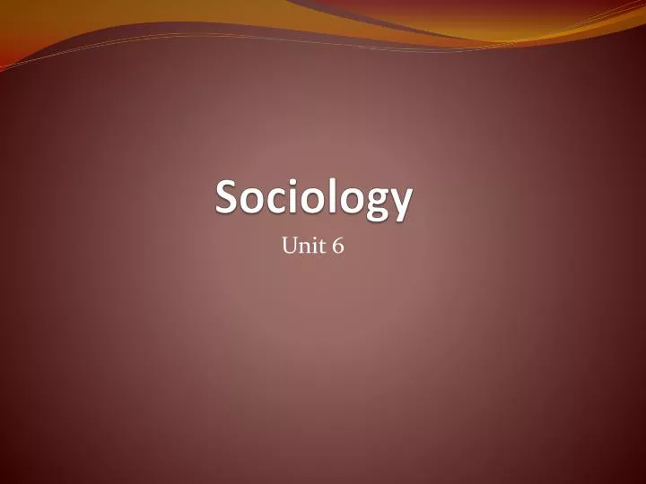 sociology