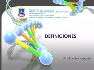 definiciones