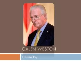 Galen Weston