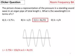 Clicker Question