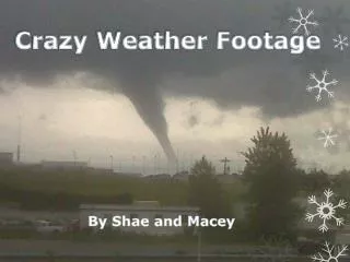 Crazy Weather Footage