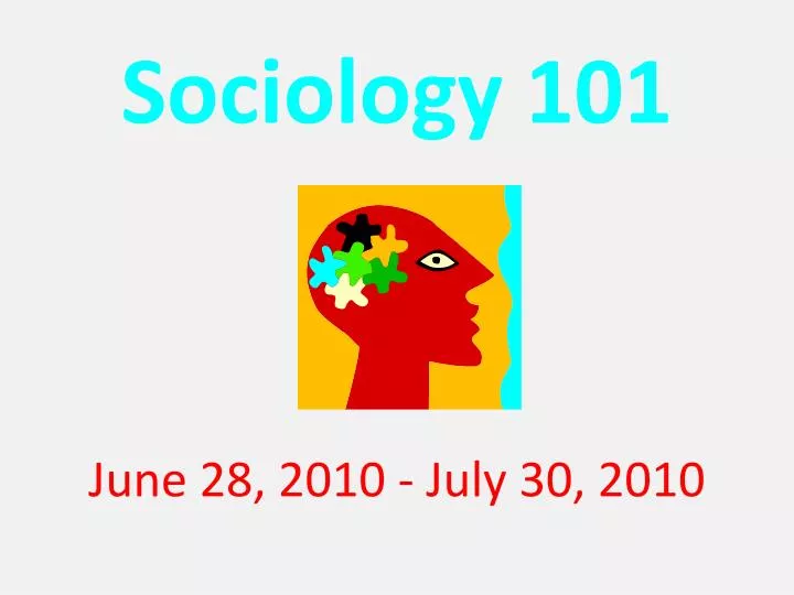 sociology 101