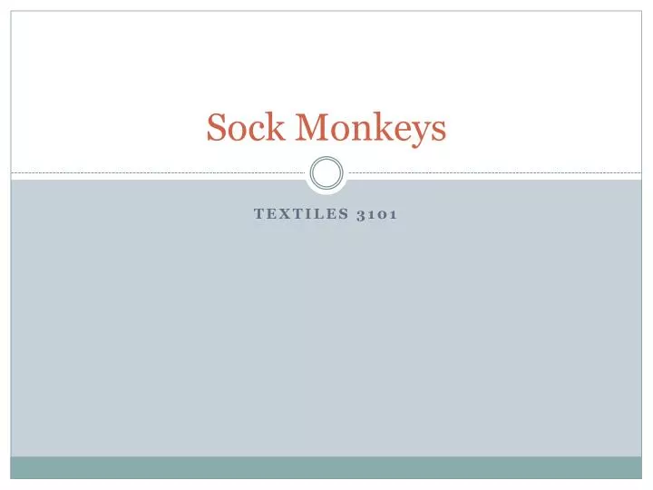 sock monkeys