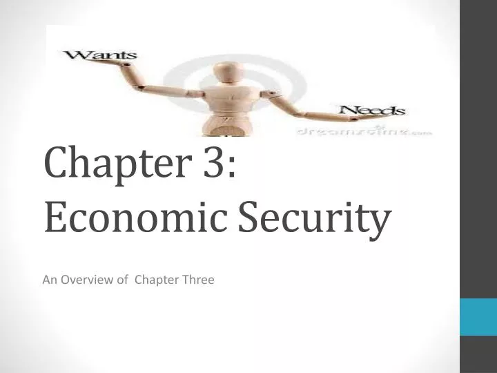 chapter 3 economic security