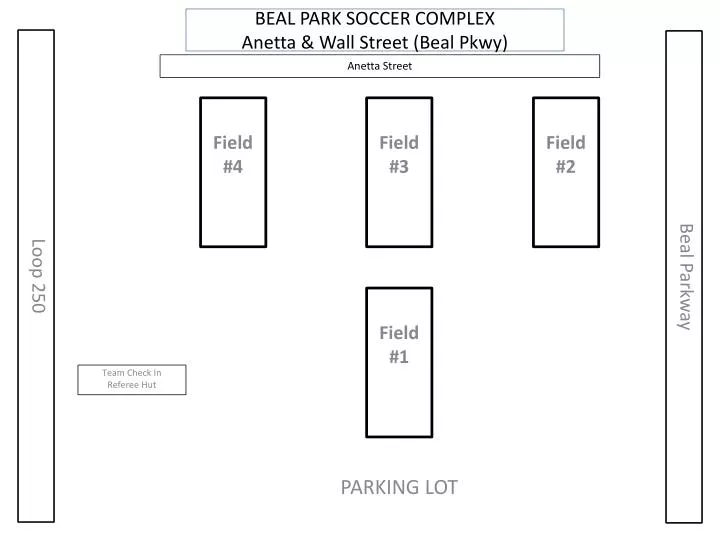 beal park soccer complex anetta wall street beal pkwy