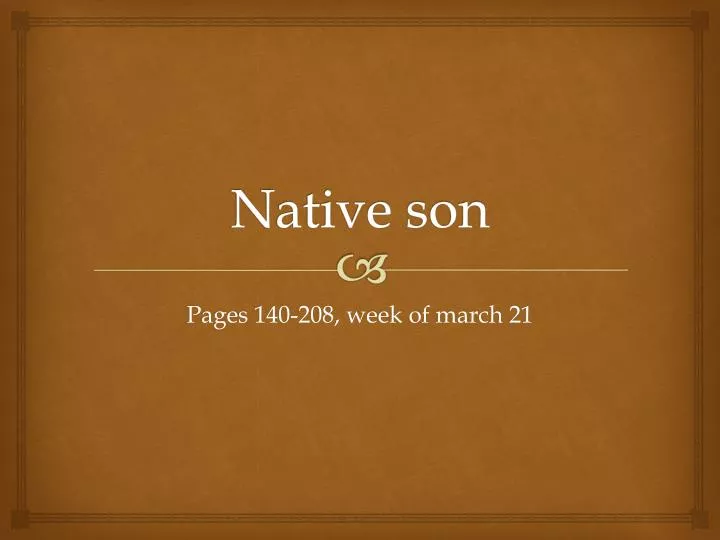 native son