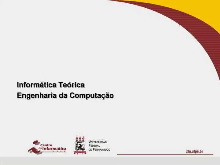 inform tica te rica engenharia da computa o