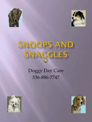 Snoops and Snaggles