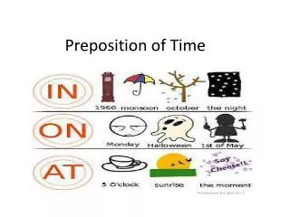Preposition of Time