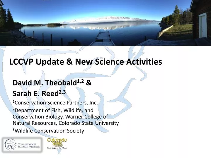 lccvp update new science activities