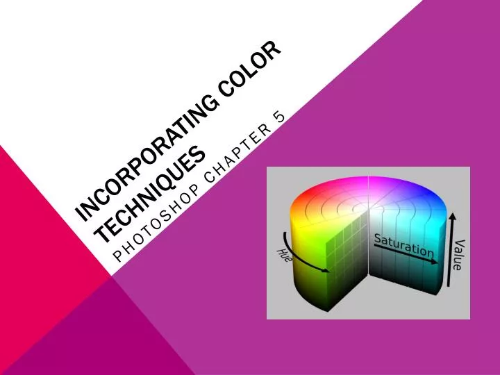 incorporating color techniques