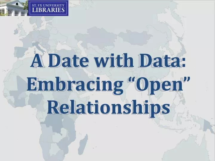 a date with data embracing open relationships