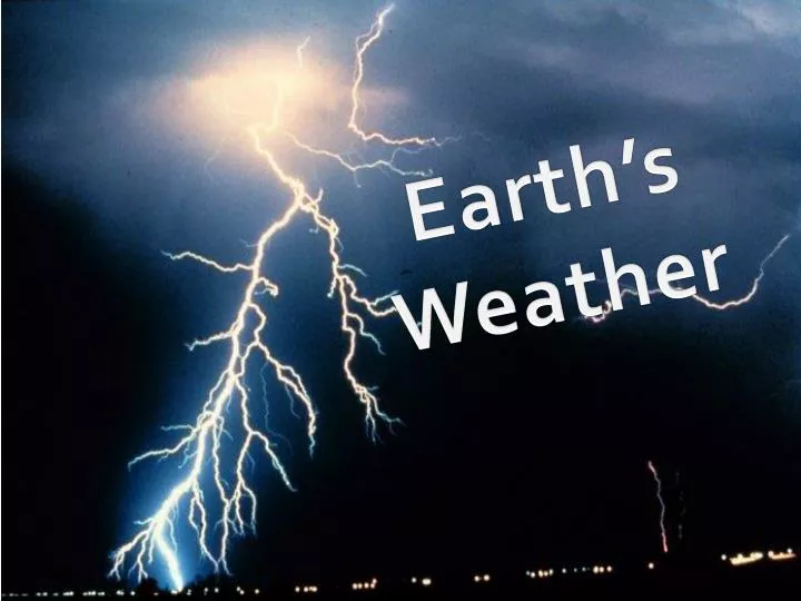 earth s weather