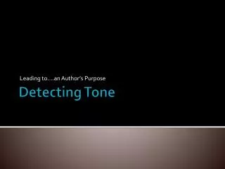 leading to an author s purpose