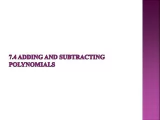 7 4 adding and subtracting polynomials