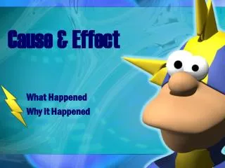 cause effect