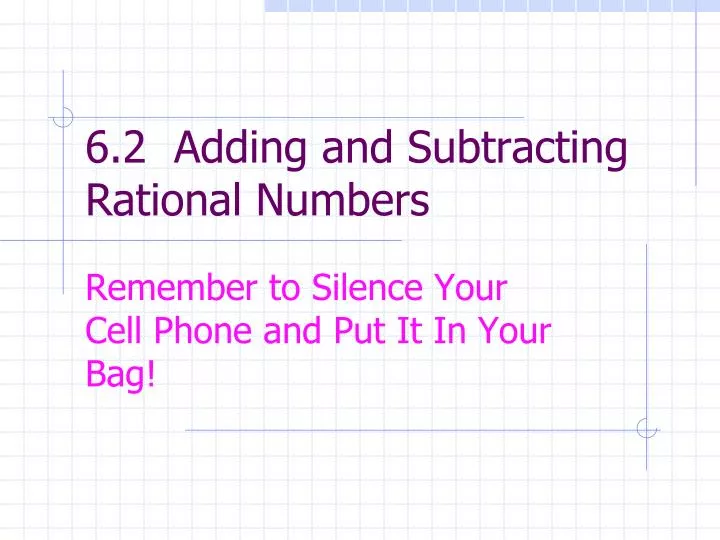 6 2 adding and subtracting rational numbers