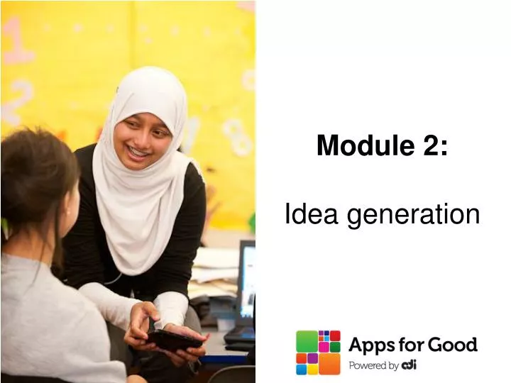 module 2 idea generation