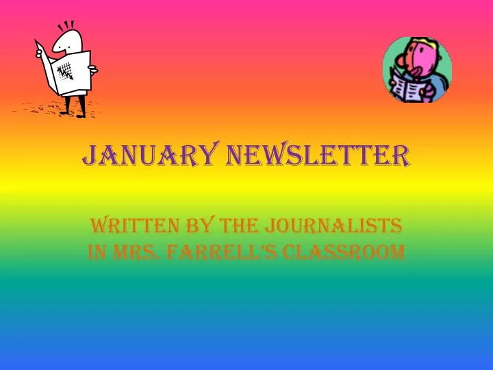 january newsletter