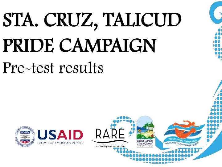 sta cruz talicud pride campaign pre test results