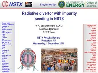 Radiative divertor with impurity seeding in NSTX