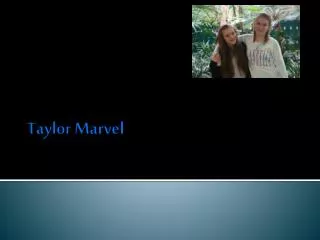 Taylor Marvel