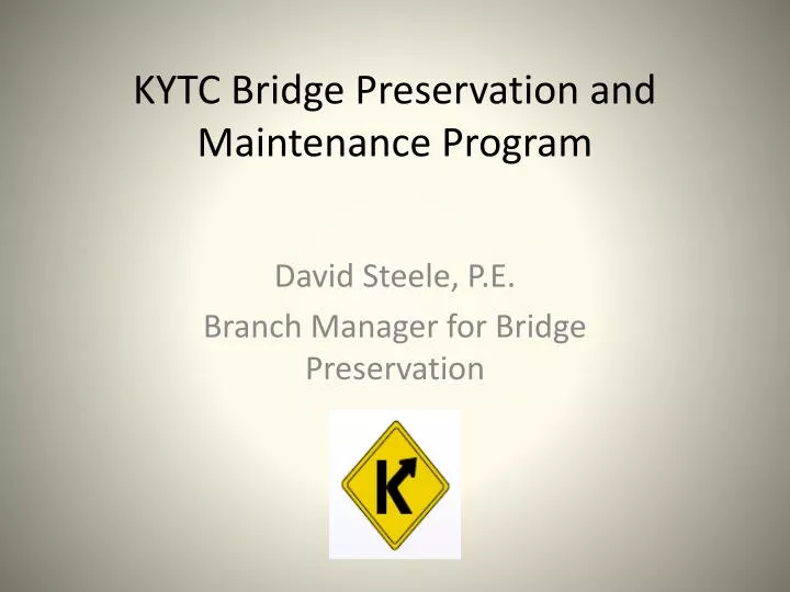 kytc bridge preservation and maintenance program