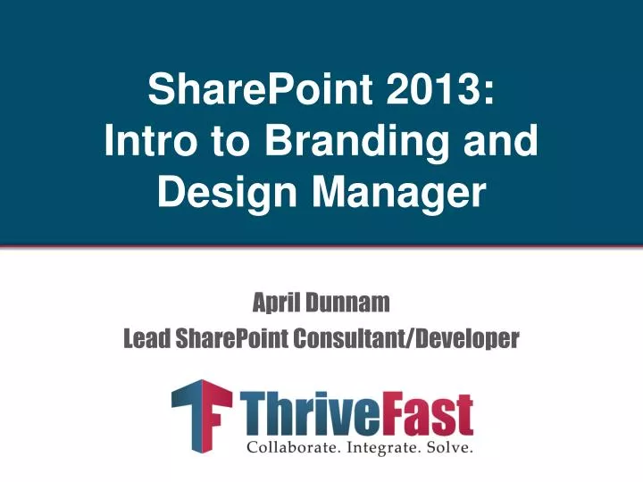 april dunnam lead sharepoint consultant developer