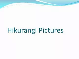 hikurangi pictures