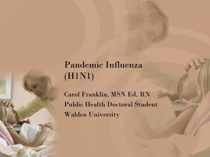 pandemic influenza h1n1
