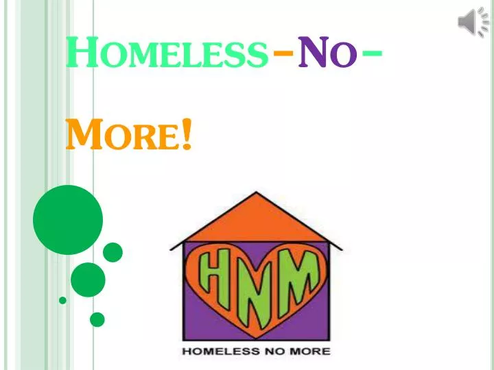 homeless no more