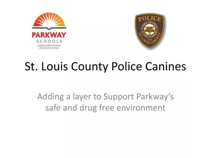 st louis county police canines
