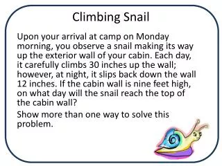 Climbing Snail