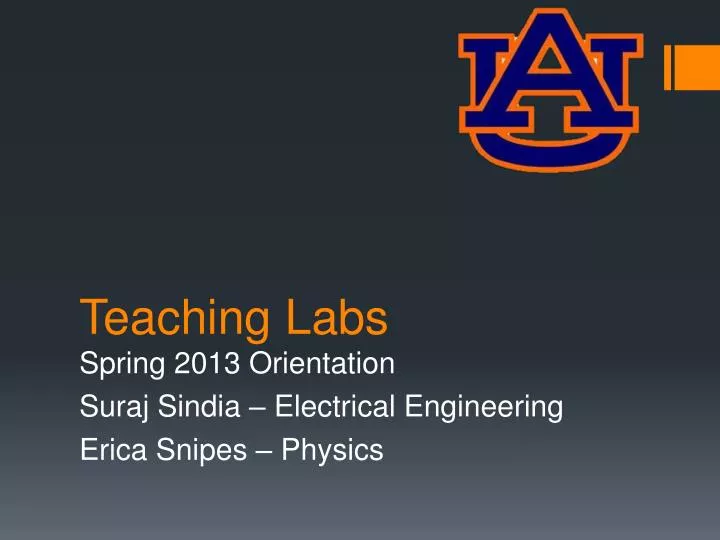 teaching labs